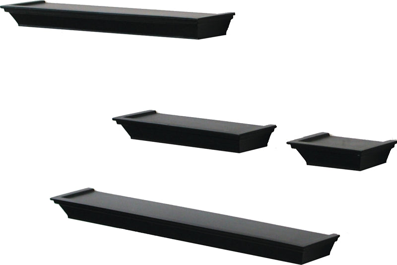 0139-BK4 SHELF SET 4 PC LEDGE
