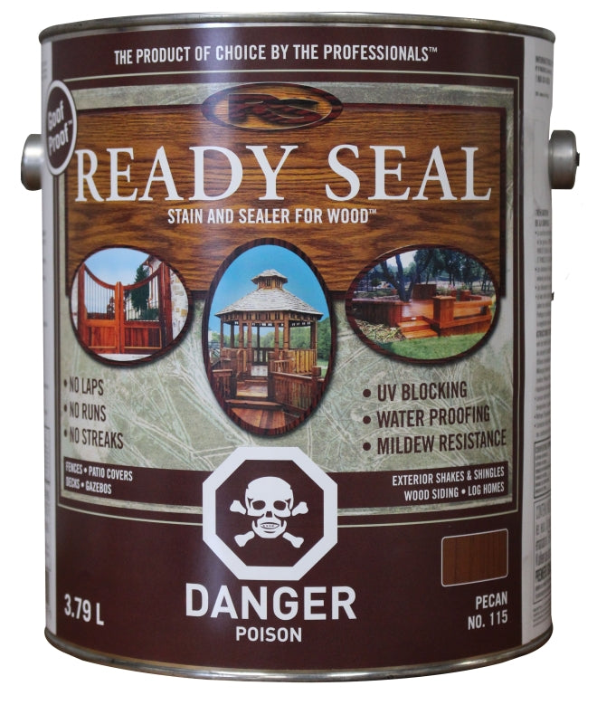 Ready Seal 115C Professional Grade Stain, Pecan, Liquid
