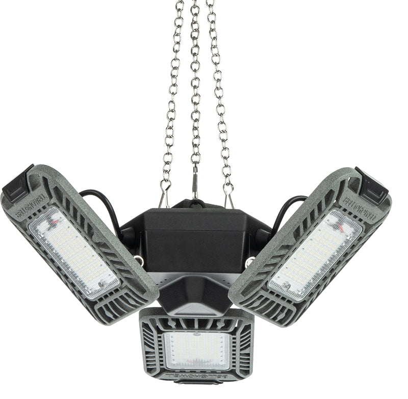 Bell+Howell Triburst 1078 Linkable Shop Light, 110/120 V, 144 -Lamp, LED Lamp, 4000, Hanging Mounting