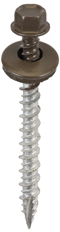 Acorn International SW-MW2BS250 Screw, #9 Thread, High-Low, Twin Lead Thread, Hex Drive, Self-Tapping, Type 17 Point
