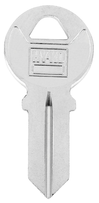 Hy-Ko 11010AM4 Key Blank, Brass, Nickel-Plated, For: American AM4 Locks