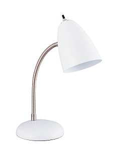 Boston Harbor TL-TB-170-WH-3L Flexible Desk Lamp, 120 V, 60 W, 1-Lamp, CFL Lamp, White Fixture, White