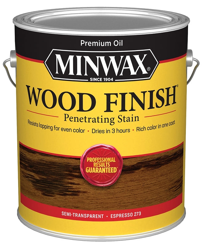 Minwax 710990000 Interior Wood Stain, Espresso, Liquid, 1 gal