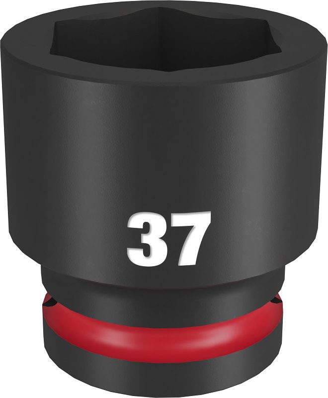 Milwaukee SHOCKWAVE Impact Duty 49-66-6396 Impact Socket, 21 mm Socket, 3/4 in Drive, Hex, Square Drive, 6 -Point
