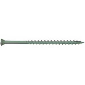 Camo 0346174 Deck Screw, #7 Thread, 3 in L, Trim Head, Star Drive, Type 17 Slash Point, Carbon Steel, ProTech-Coated