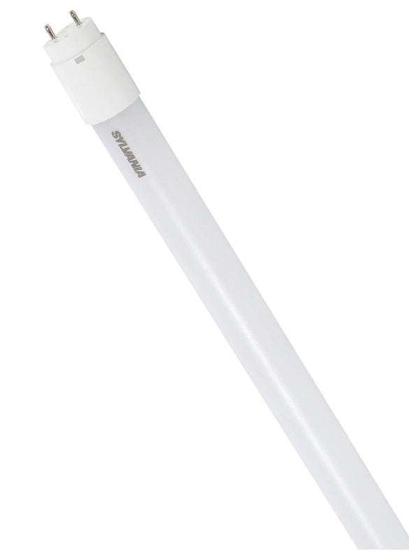 Sylvania 40532 LED Bulb, Linear, T8 Lamp, Frosted, 4100 K Color Temp