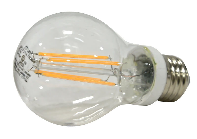 Sylvania 40700 LED Bulb, General Purpose, A19 Lamp, E26 Lamp Base, Dimmable, Soft White Light, 2700 K Color Temp