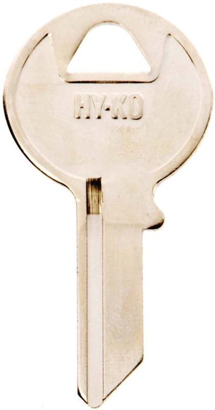 Hy-Ko 11010CG17 Key Blank, Brass, Nickel, For: Chicago Cabinet, House Locks and Padlocks