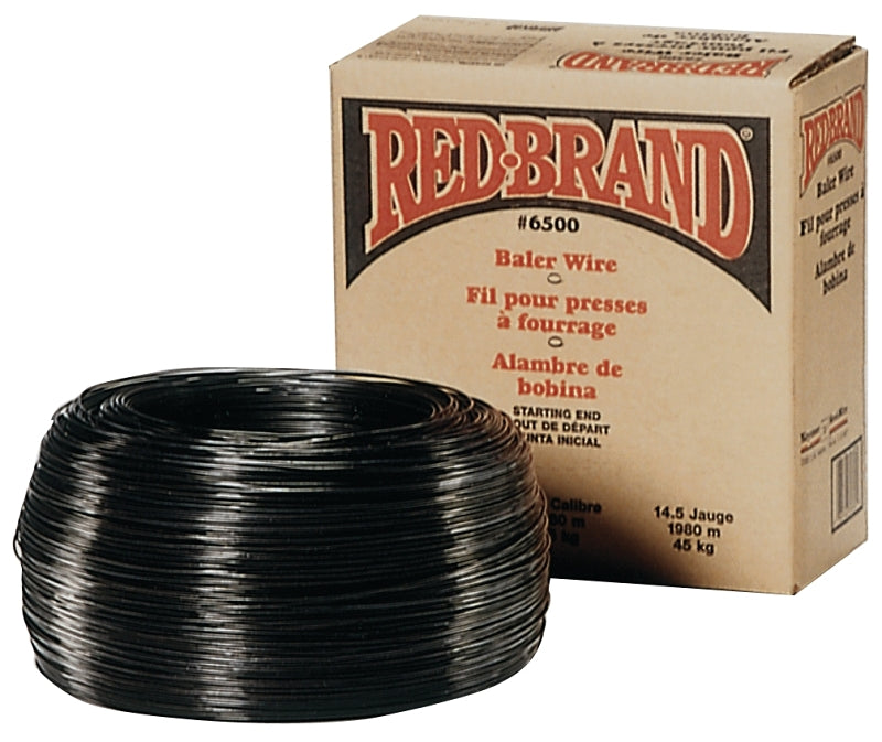 Keystone Wire 72604 Baling Wire, 6500 ft L, 14-1/2, Annealed