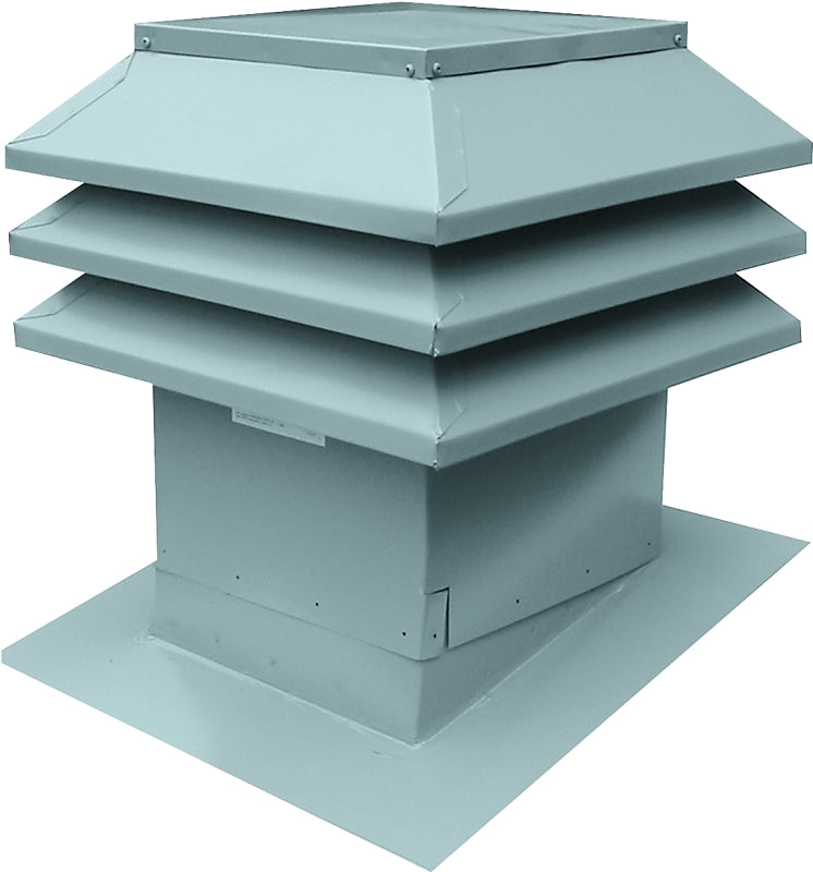 303-12-G SLOPE ROOF VENT GRY