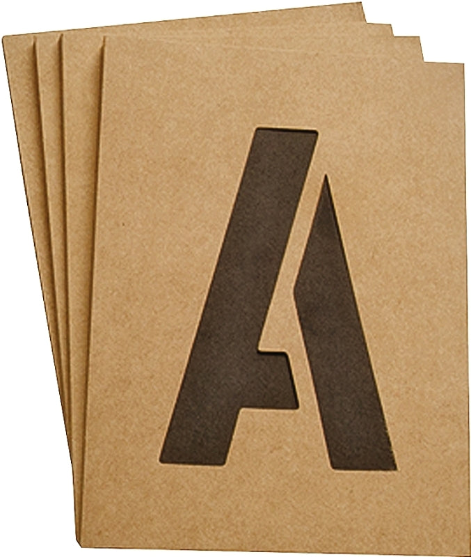 Hy-Ko ST-2 Number and Letter Stencil, Stencil