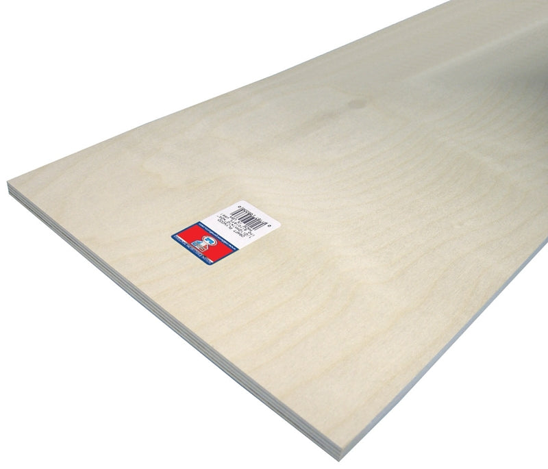 Midwest Products 5336 Craft Plywood, 24 in L, 12 in W