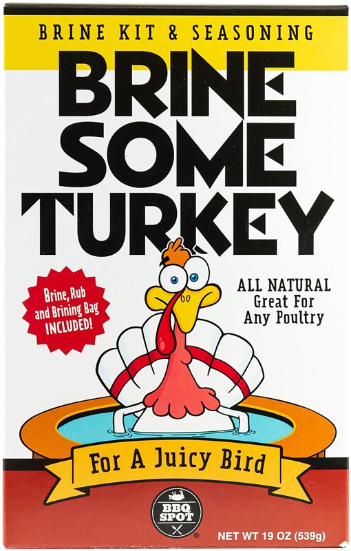 BBQ Spot OW85235 Brine Some Turkey Seasoning, Poultry, 19 oz