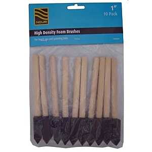 NOUR R FIB25-10 Paint Brush, 1 in W, Poly Foam Bristle