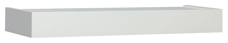 Shelf-Made 0140-24WT Floating Shelf, 50 lb, 1-Shelf, 8-1/2 in L, 24 in W, Wood