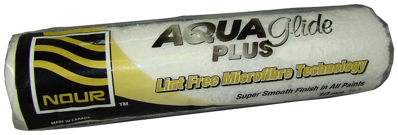 NOUR Pro Quality Z 9MF10 Roller Cover Refill, 10 mm Thick Nap, 240 mm L, Microfiber Cloth Cover