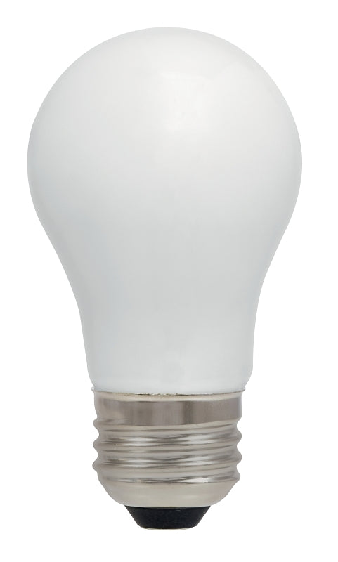 Sylvania 40367 LED Light Bulb, Decorative, A15 Lamp, 40 W Equivalent, E26 Lamp Base, Dimmable, Frosted