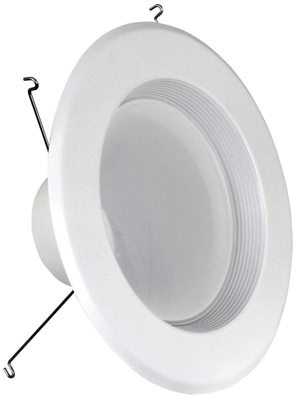 Feit Electric LEDR56B/950CA/MP/6 Recessed Downlight, 75 W, 120 V, LED Lamp, Aluminum, White