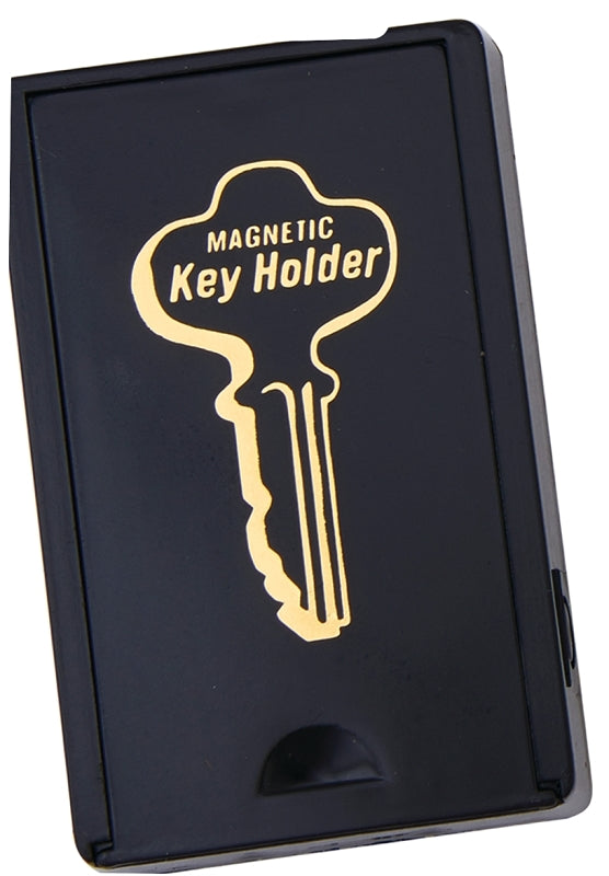Hy-Ko KC199 Magnetic Key Holder, Plastic, Black, 3.75 in W, 5.5 in H