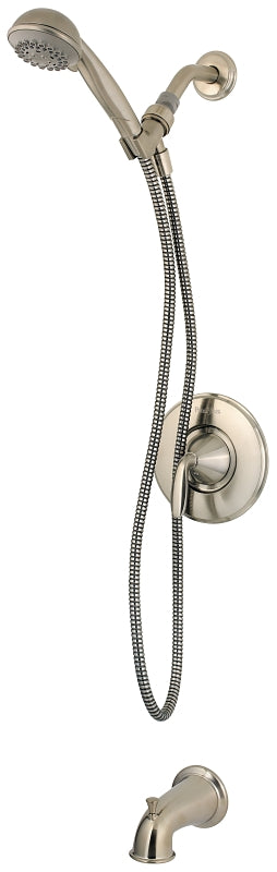 Pfister Pasadena Series 8P8WSPDHK/8P8PDHK Tub and Shower Faucet with Handheld Shower, Multi-Function Showerhead, Metal