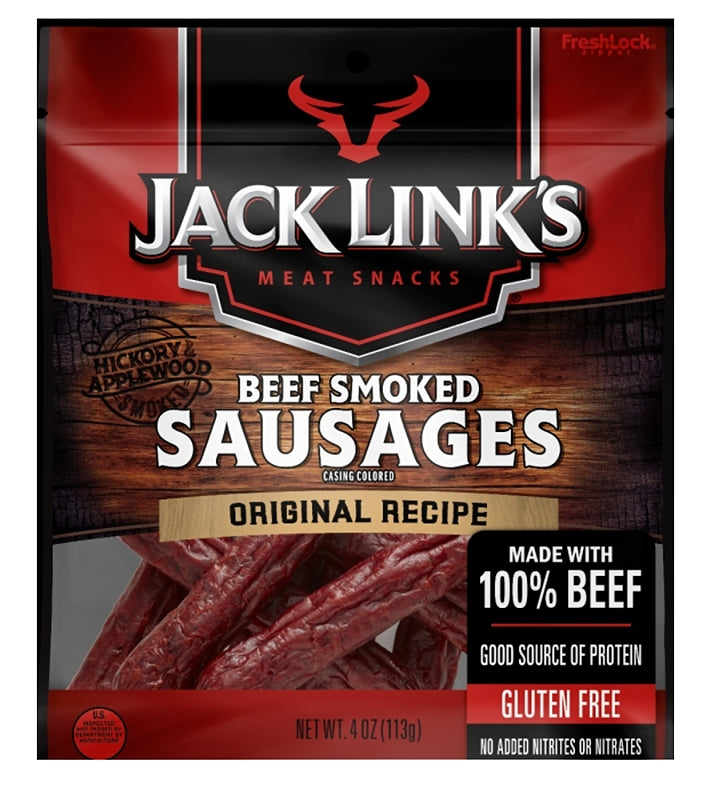 Jack Link's 10000025559 Sausages, Beef Flavor, 4 oz