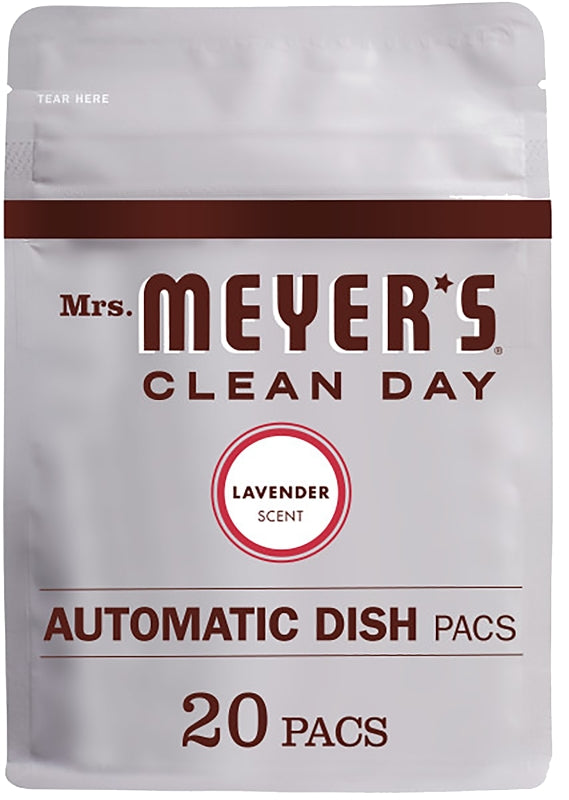 Mrs. Meyer's 14164 Dishwasher Detergent, 12.7 oz, Lavender, White