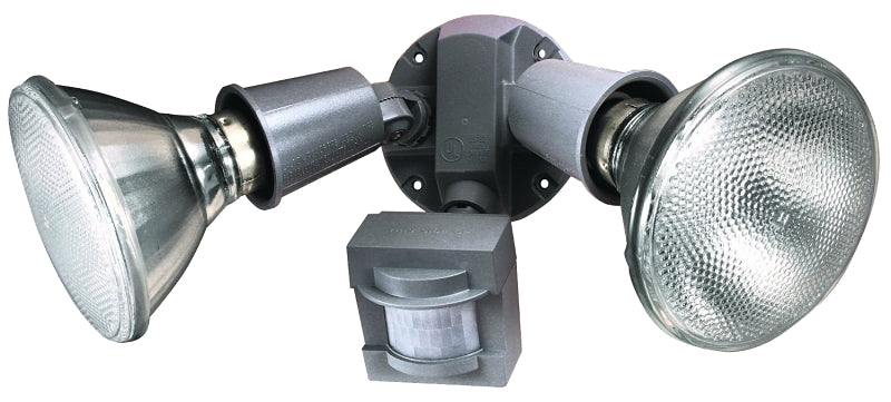 FLOODLIGHT SCRTY MOTN 2LT GRAY