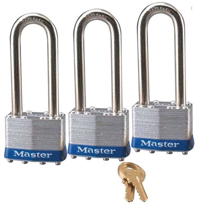 1TRILJ 2-1/2IN STEEL PADLOCK L