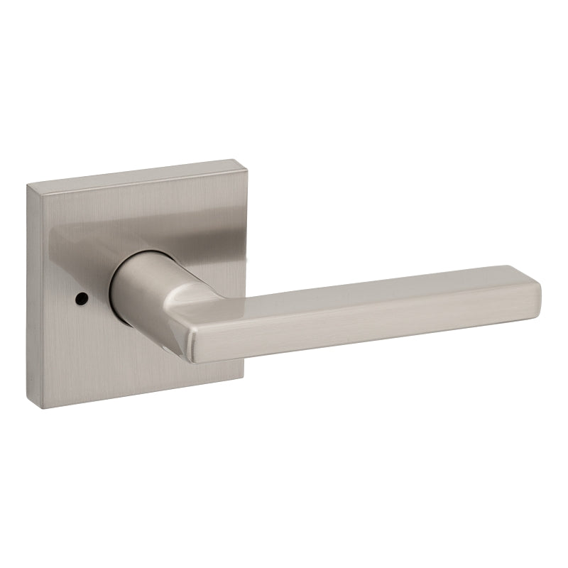 Weiser Halifax Series 9GLA3310-062 Privacy Lever, Levers Lock, Satin Nickel, Residential, Universal Hand, 2 Grade