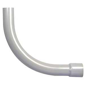 IPEX 69088 Conduit Elbow, 90 deg Angle, 3 in Bell, PVC