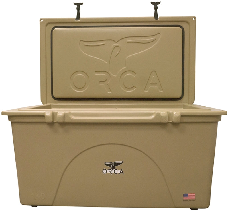 Orca ORCT140 Cooler, 140 qt Cooler, Tan, Up to 10 days Ice Retention