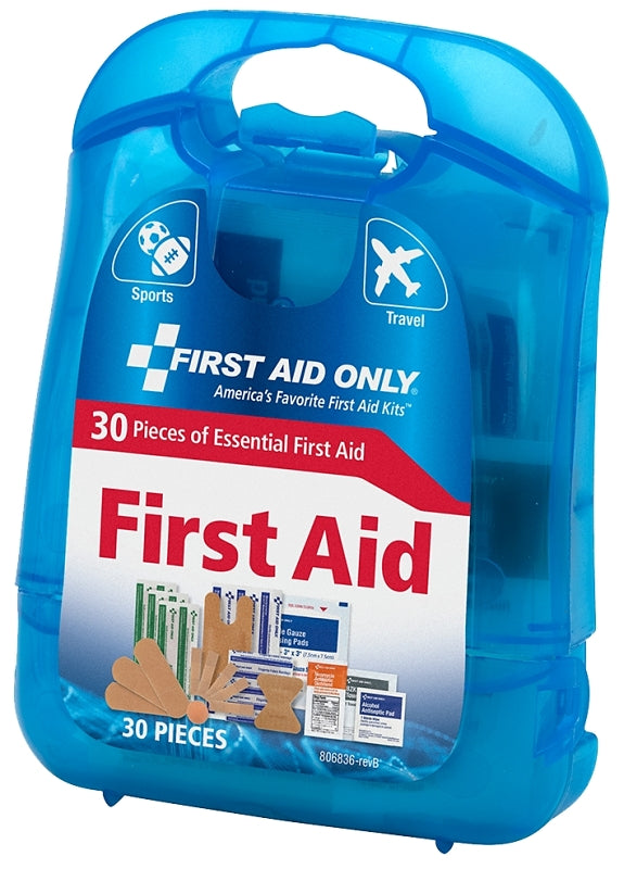 First Aid Only 91098 First Aid Kit, 29-Piece, Multi-Color