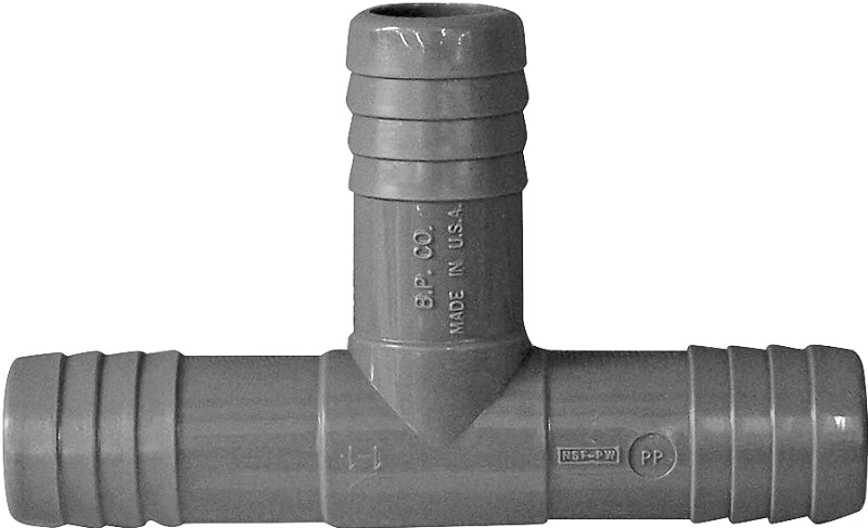 TEE POLY BARB 3/4 IN