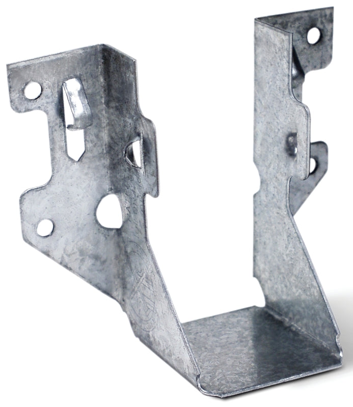 Simpson Strong-Tie LUS Series LUS24 Joist Hanger, 3-1/8 in H, 1-3/4 in D, 1-9/16 in W, 2 x 4 in, Steel, Galvanized