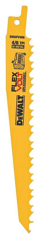 DWAFV466 BLADE RECIP 6IN 6TPI