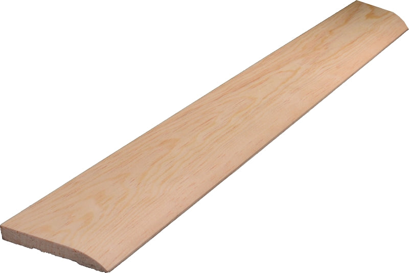 ALEXANDRIA Moulding L723A-20096C1 Ranch Base Moulding, 96 in L, 3-1/4 in W, 7/16 in Thick, Solid Pine