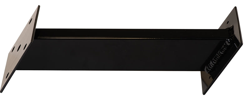 Ghost Controls AXGN Mounting Pedestal, Aluminum, Black, Powder-Coated