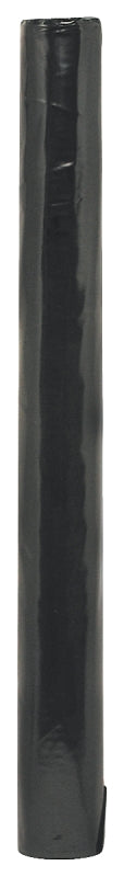 Warp's 4CH10-B Poly Film, 25 ft L, 10 ft W, Black