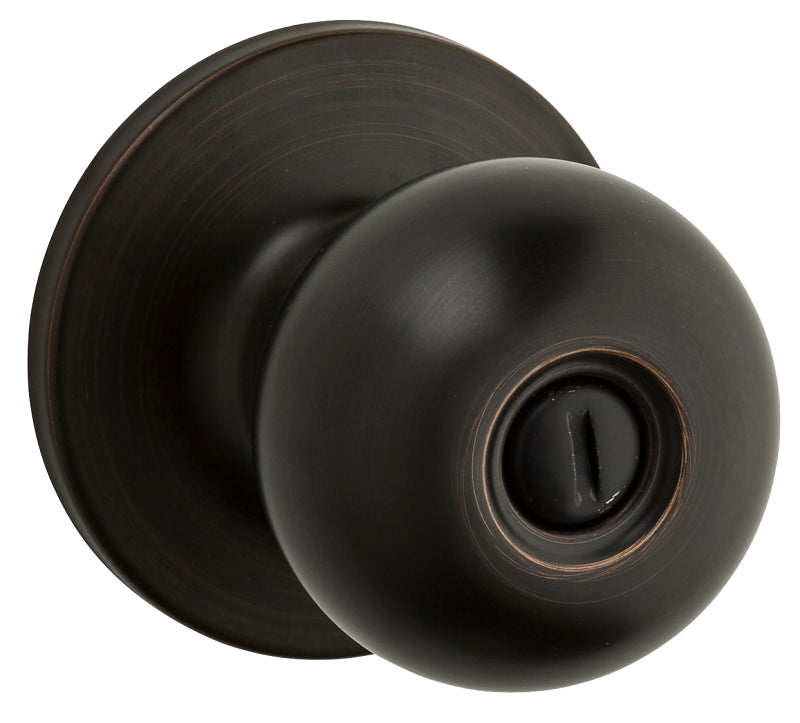 Weiser Regina Series SK3000RG 11P CP Privacy Door Knob, Venetian Bronze