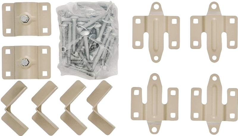Playstar PS 1405 Dock Frame Kit, Steel, Beige, Powder-Coated