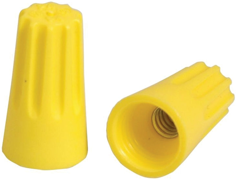 Hubbell HWCS4C12 Twist On Wire Connector, 22 to 10 AWG Wire, Thermoplastic Housing Material, Yellow