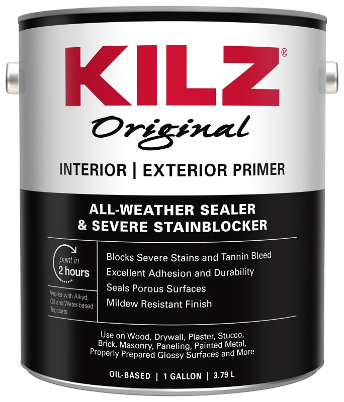 Kilz 10991 Primer, White, 1 gal