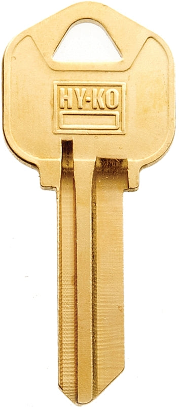 Hy-Ko 21200KW1BR Key Blank, Brass, For: Kwikset Cabinet, House Locks and Padlocks