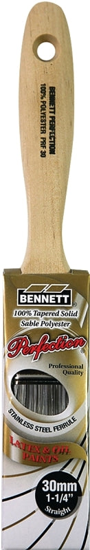 BENNETT PRF 30 Paint Brush, 1-1/4 in W