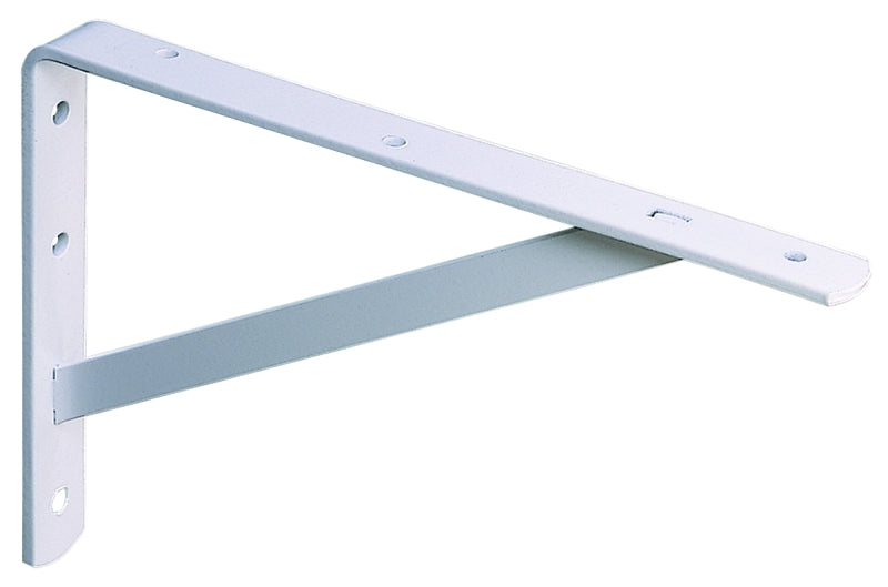 208WHITE 300MM BRACKET SHELF