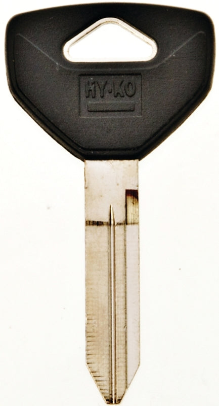 Hy-Ko 12005Y157 Key Blank, Brass, Nickel, For: Chrysler, Dodge, Eagle, Jeep, Plymouth Vehicles