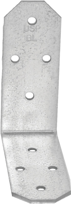 MiTek BL3 Multi-Purpose Corner Brace, 3-1/16 in W, 1-1/4 in D, Steel, G90 Galvanized