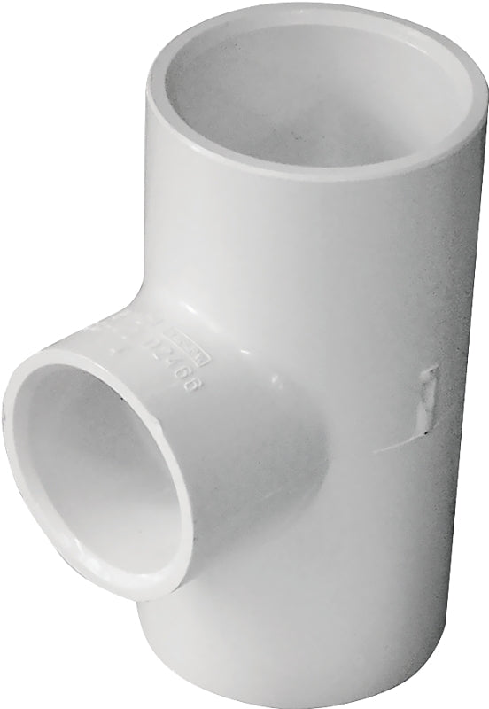 Xirtec 140 435795 Pipe Tee, 1 x 3/4 in, Socket, PVC, White, SCH 40 Schedule, 150 psi Pressure