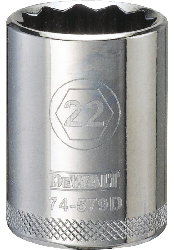 DWMT74579OSP SKT 1/2DR 22MM
