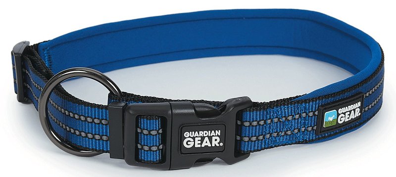 Guardian Gear ZA0006 24 19 Dog Collar, O-Ring Link, 24 to 19 in L Collar, Nylon, Royal Blue
